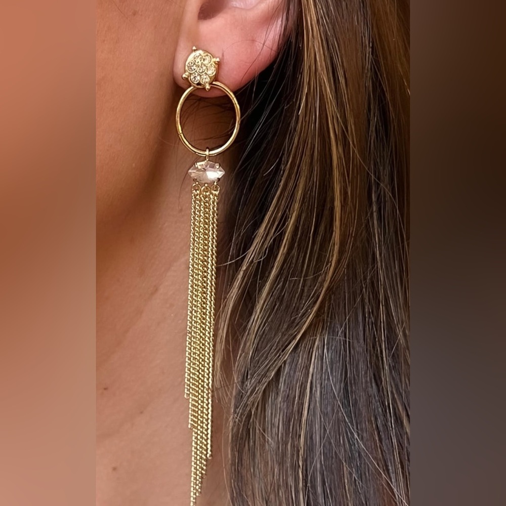 Stella & Dot Gracie Chandelier Earrings